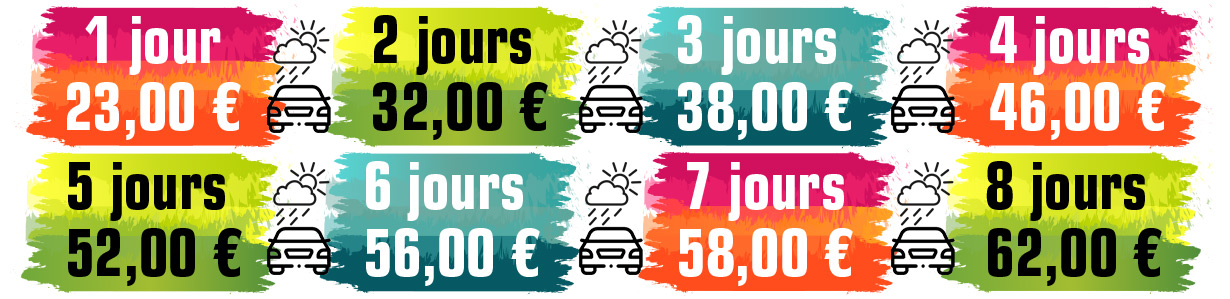 Tarif parking pas cher aéroport Nantes Atlantique haute saison extérieur